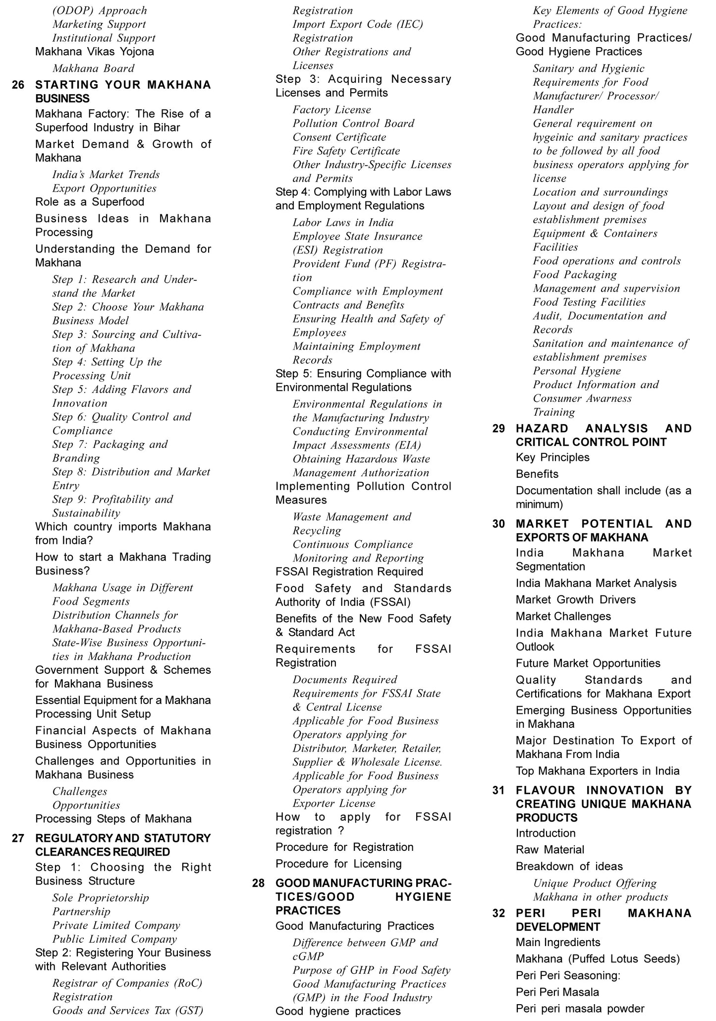 Complete Technology Handbook on Makhana (Fox Nuts) Production and its Processing with Project Profiles (Cultivation, Harvesting, Roasting, Machinery, Market, Flavours)