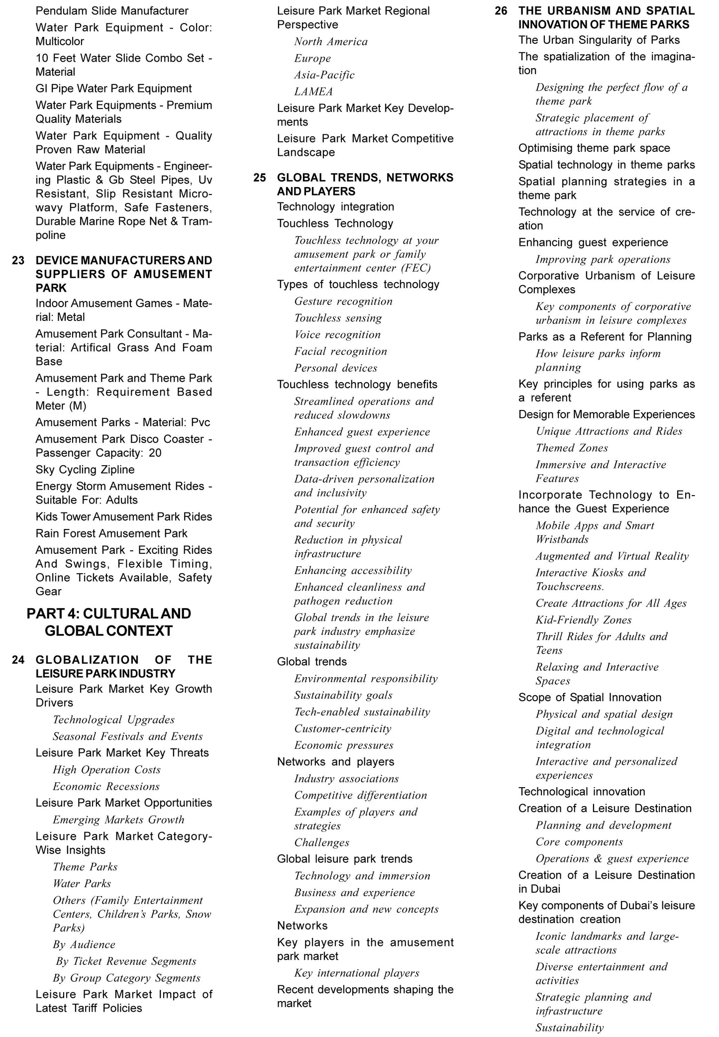 Complete Handbook on Amusement Park- cum-Water Park (Planning, Fundamentals, Structure, Design, Strategy and Market Study of Theme Park Business)